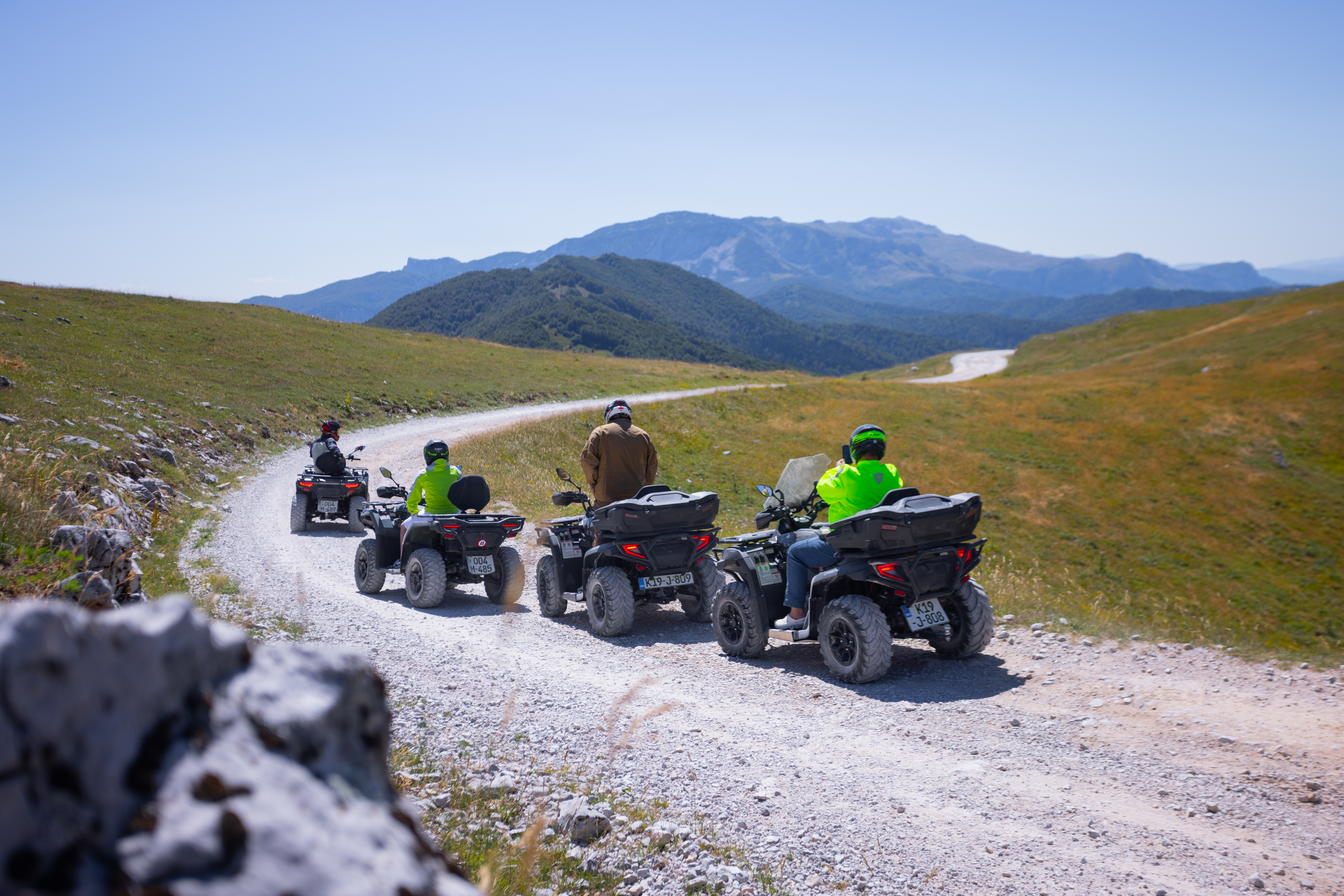 Quad adventure on Bjelašnica mountain
