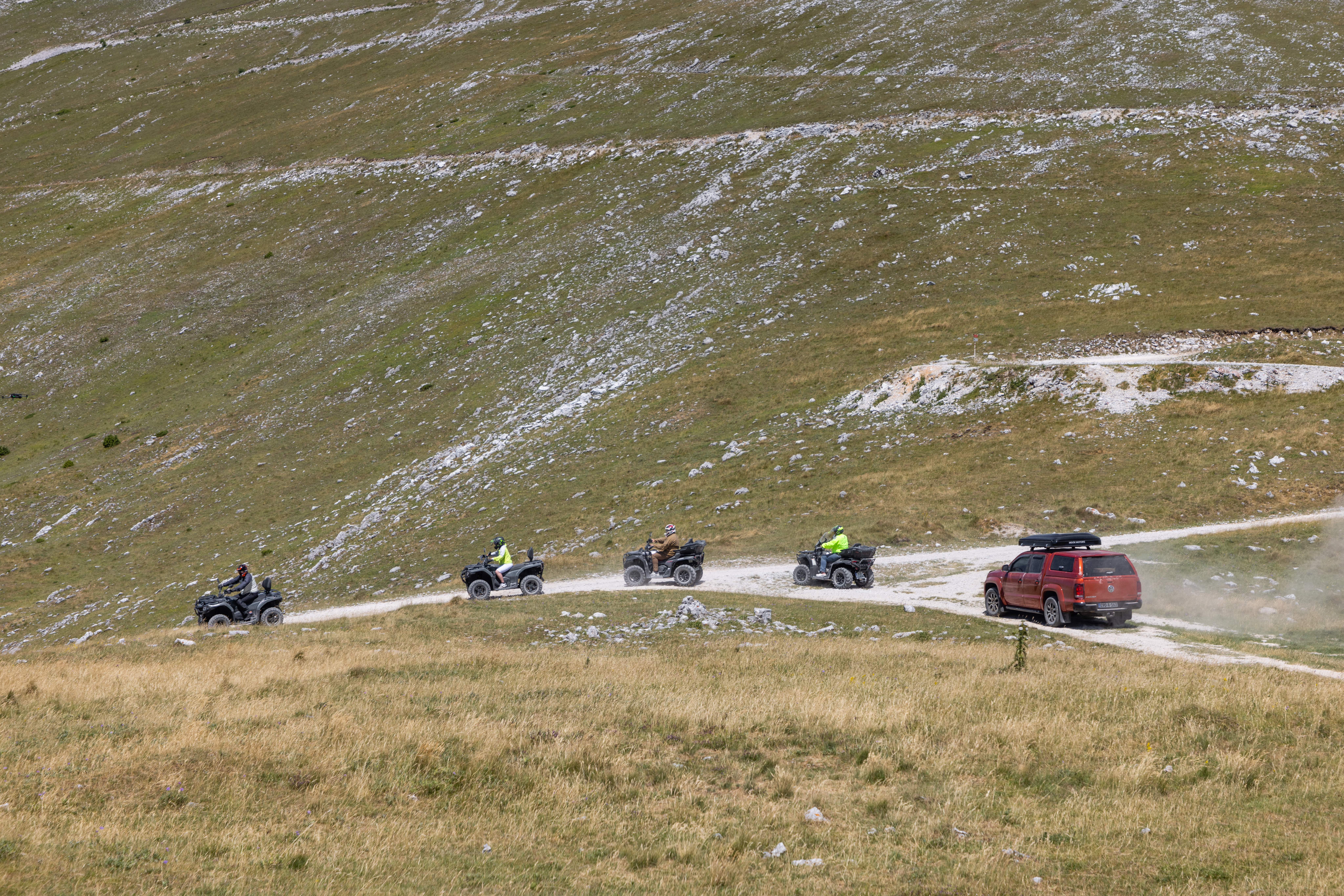 Quad adventure on Bjelašnica mountain