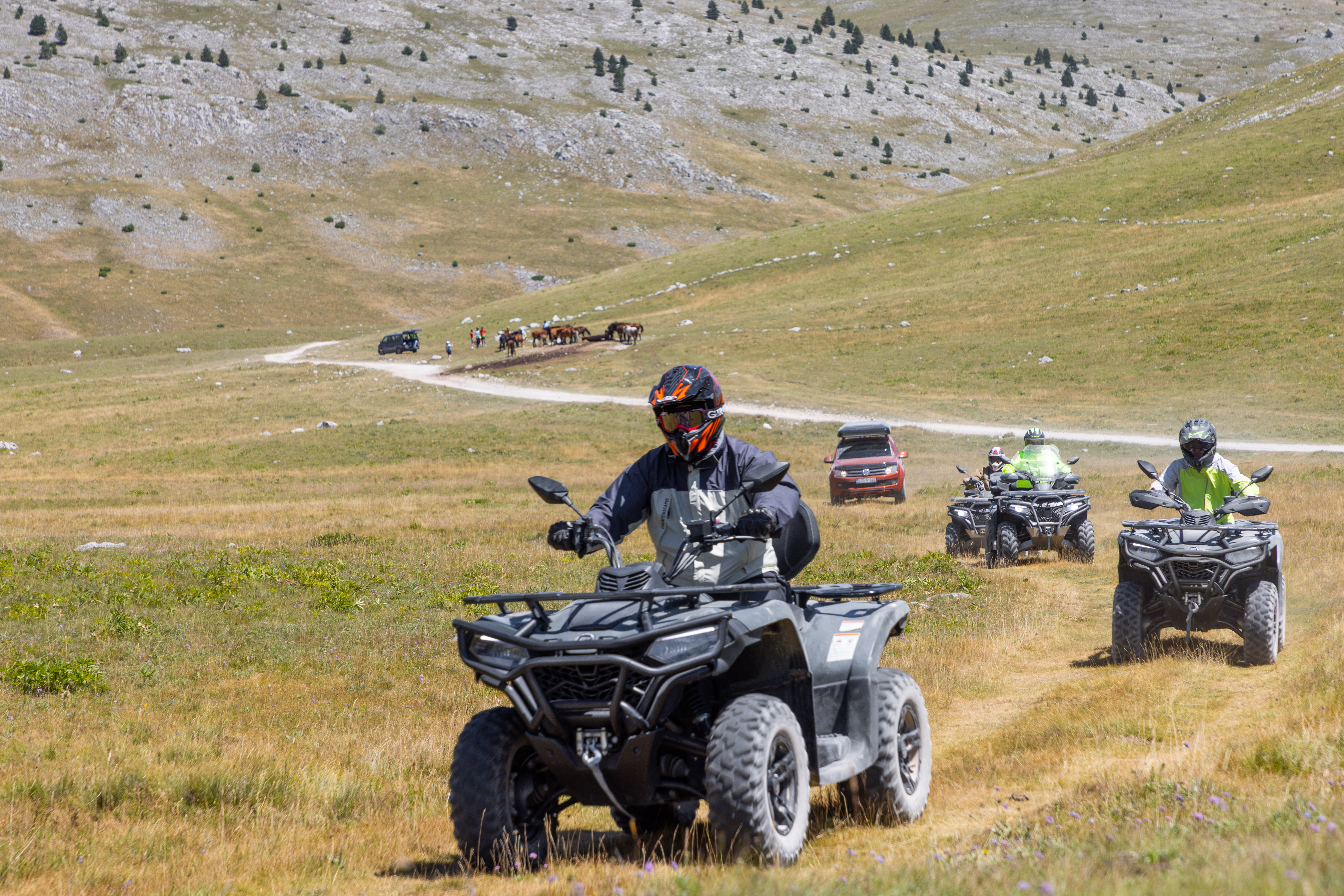Quad adventure on Bjelašnica mountain